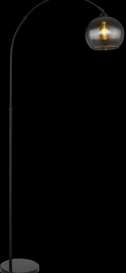 Globo LED-Stehleuchte 1flg schwarzgrau