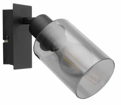 Globo LED-Strahler 1flg schwarz