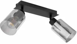 Globo LED-Strahler 2flg schwarz