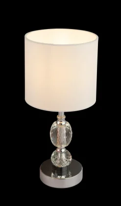 Globo LED-Tischleuchte 1flg grauweiß