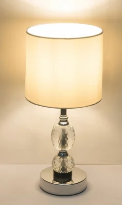 Globo LED-Tischleuchte 1flg grauweiß