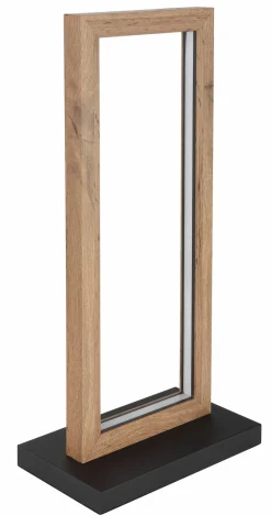 Globo LED-Tischleuchte 1flg schwarzbraun