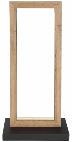 Globo LED-Tischleuchte 1flg schwarzbraun