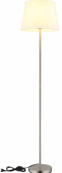 Globo Stehleuchte 1flg silberfarbenweiß