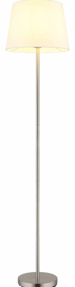 Globo Stehleuchte 1flg silberfarbenweiß