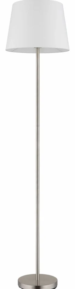 Globo Stehleuchte 1flg silberfarbenweiß