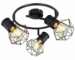 Globo Strahler 3flg schwarz