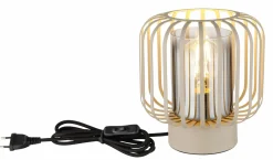 Globo Tischleuchte 1flg beige