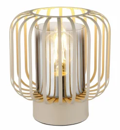 Globo Tischleuchte 1flg beige