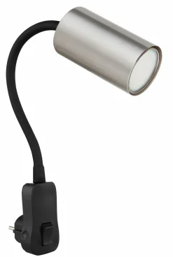 Globo Wandleuchte 1flg schwarzsilberfarben