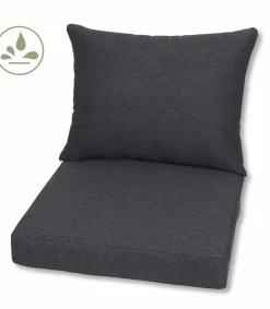 GO-DE Esslounge-Kissen 2 tlg. grau