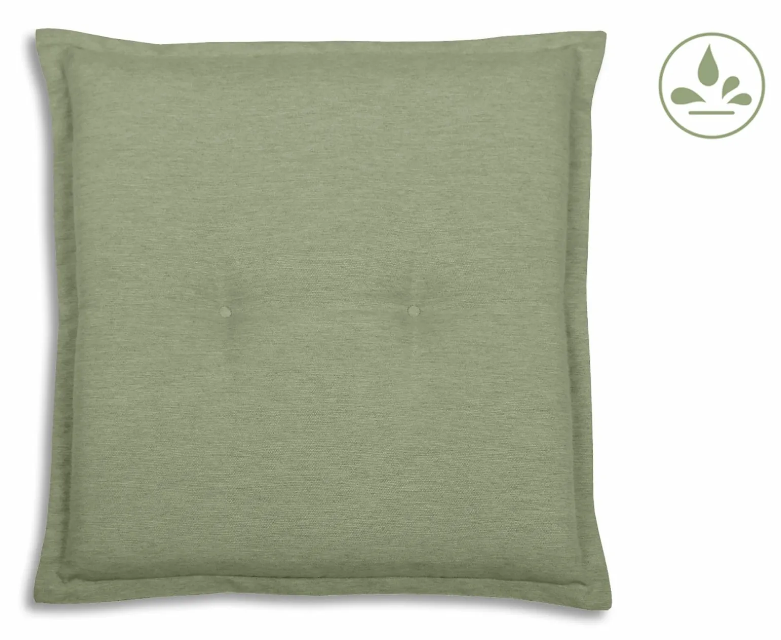 GO-DE Hockerauflage grün