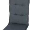 GO-DE Sesselauflage hoch grau