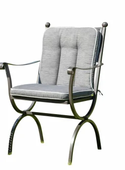 GO-DE Sesselauflage hoch grau