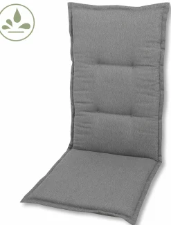 GO-DE Sesselauflage mittel grau