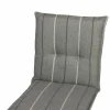 GO-DE Sesselauflage nieder grau