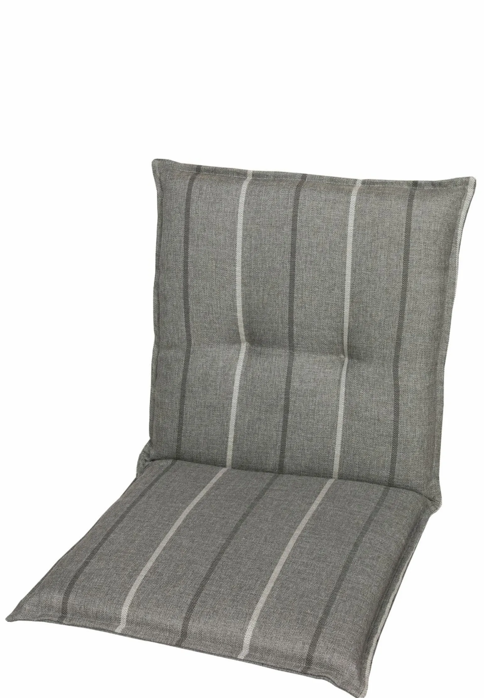 GO-DE Sesselauflage nieder grau