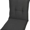 GO-DE Sesselauflage nieder grau