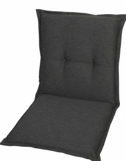 GO-DE Sesselauflage nieder grau