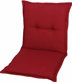 GO-DE Sesselauflage nieder rot