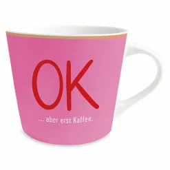 Grafik Werkstatt Goldtasse weiß