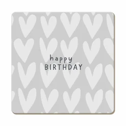 Grafik Werkstatt Korkuntersetzer grau