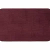 Gözze Badteppich in Cordoptik rot