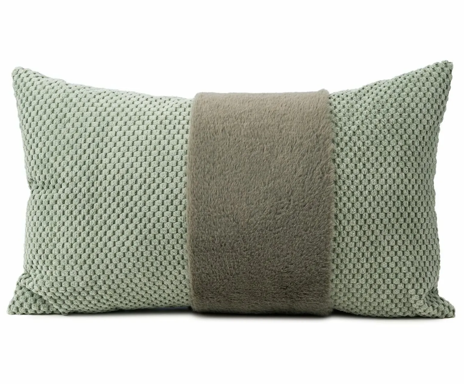 Gözze Kissen, gefüllt grün