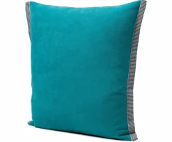 Gözze Kissenhülle 'Castellan' blau