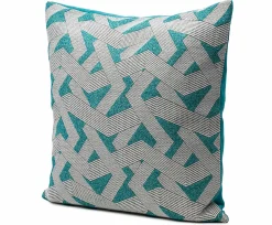 Gözze Kissenhülle 'Castellan' blau