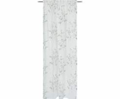 Gözze Vorhang, verdeckete Schlaufen grün