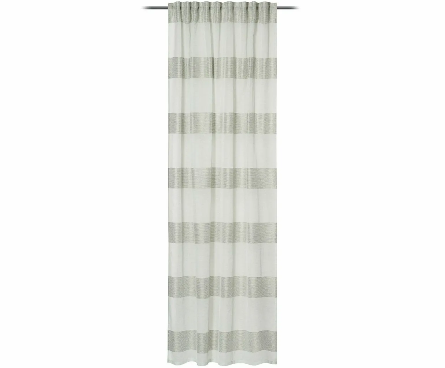 Gözze Vorhang, verdeckte Schlaufen grün