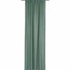 Gözze Vorhang, verdeckte Schlaufe grün