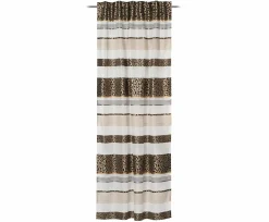 Gözze Vorhang, verdeckte Schlaufe braun