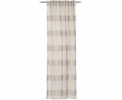 Gözze Vorhang, verdeckte Schlaufen braun