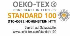 Hahn Jersey-Strickdecke gelb