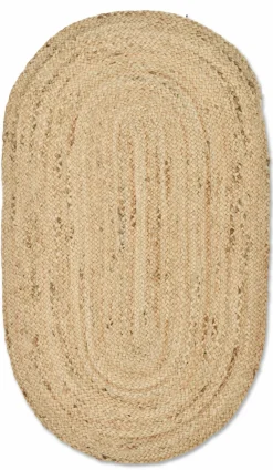 Handwebteppich beige