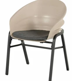 HARTMAN OUTDOOR Gartensessel verstellbar grauschwarz