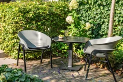 HARTMAN OUTDOOR Gartensessel verstellbar grauschwarz