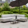 HARTMAN OUTDOOR Lounge Tisch graubeige