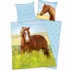 Herding Renforce-Bettwäsche "Pferde" mehrfarbig