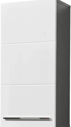 Hängeschrank schwarzweißmehrfarbig