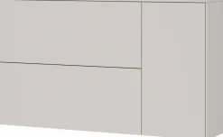 Hänge-Schuhschrank beige