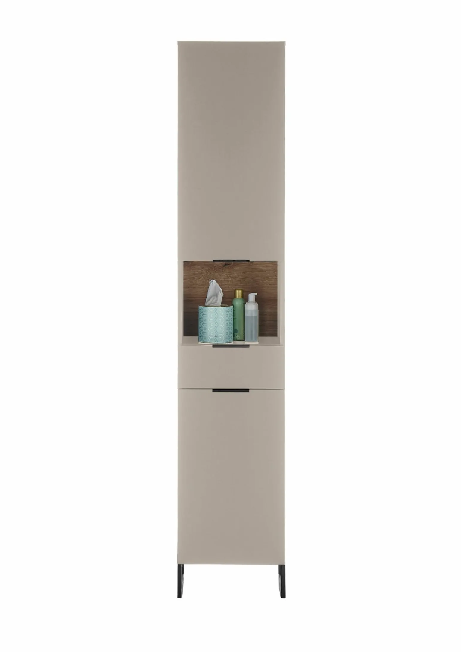 Hochschrank beige