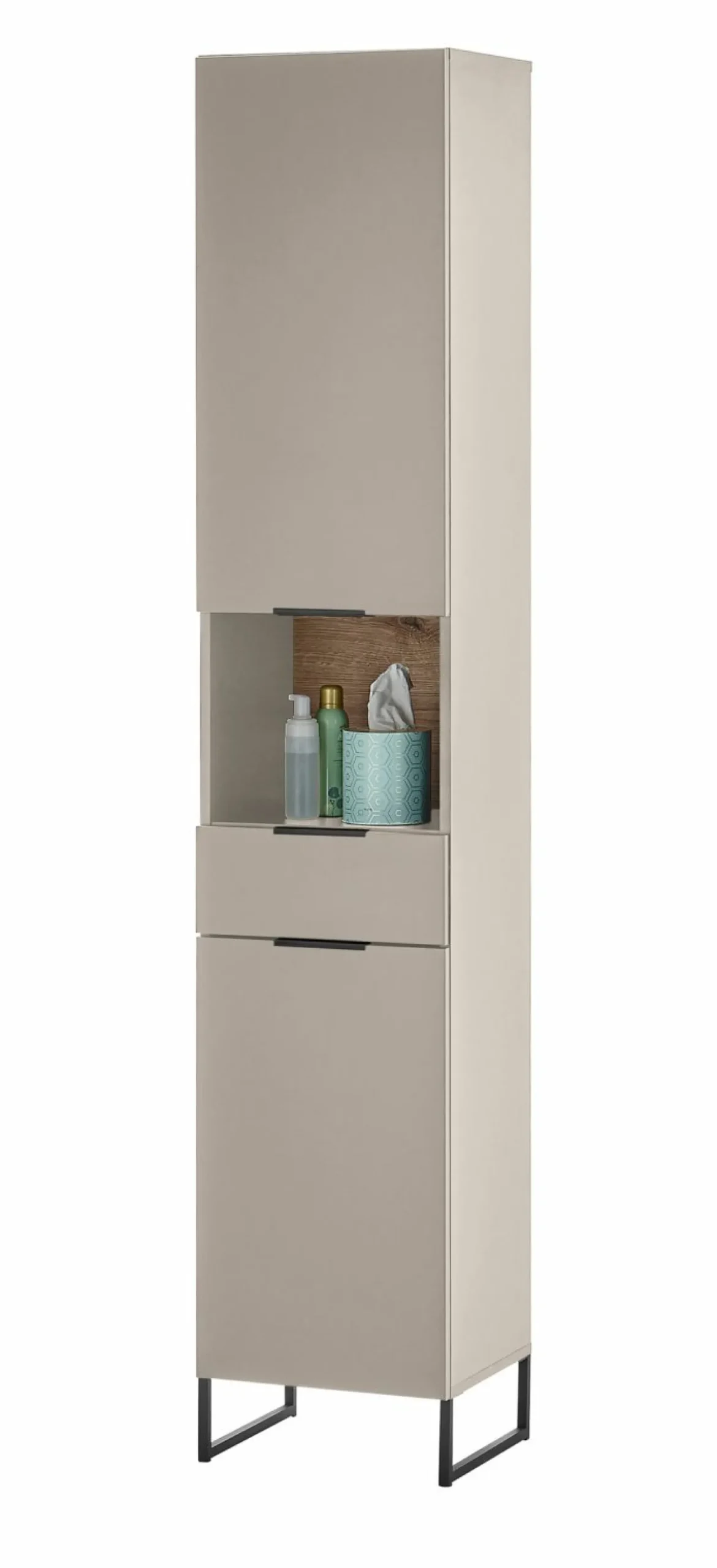 Hochschrank beige
