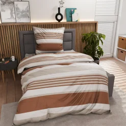 Inspiration Home Flanell-Bettwäsche mehrfarbig