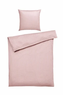 Inspiration Home Satin-Bettwäsche pink