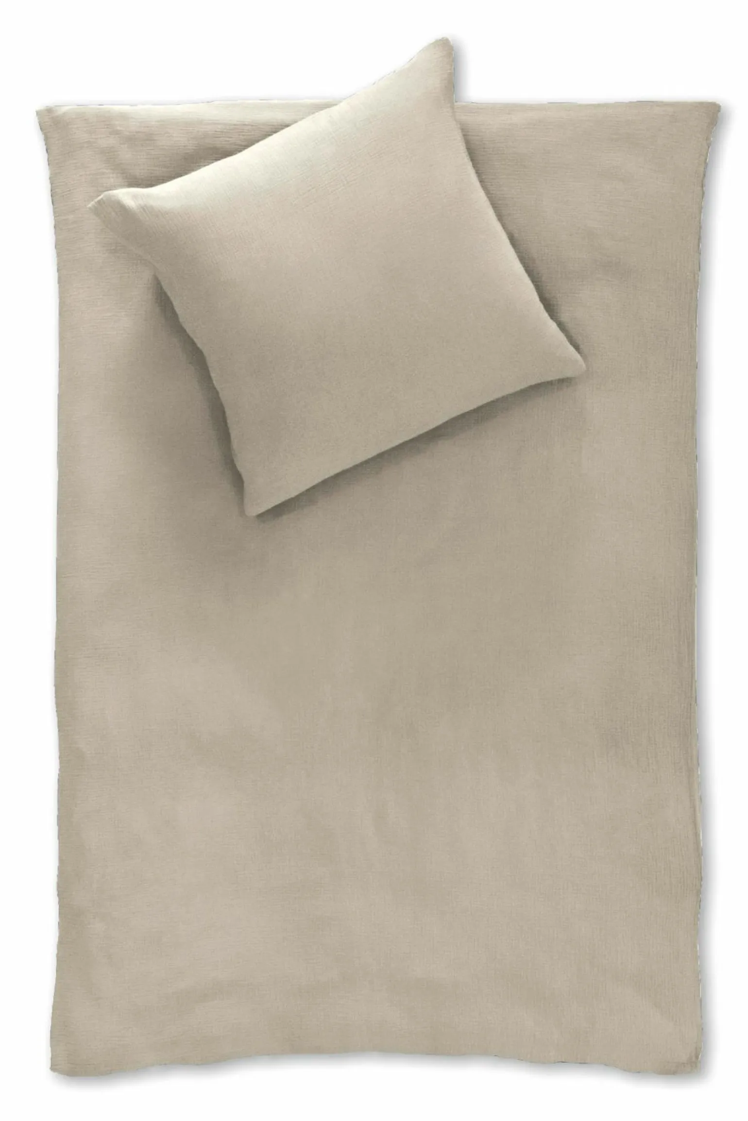 Inter Tropic Musselin Bettwäsche beige