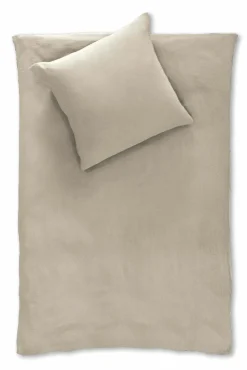 Inter Tropic Musselin Bettwäsche beige