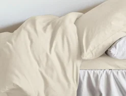 Irisette Biber-Bettwäsche braun